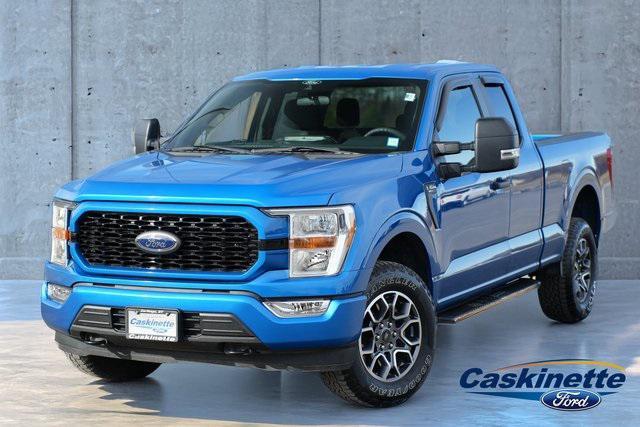 used 2021 Ford F-150 car, priced at $35,713