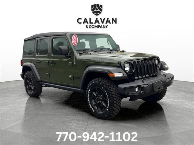 used 2020 Jeep Wrangler Unlimited car, priced at $35,491