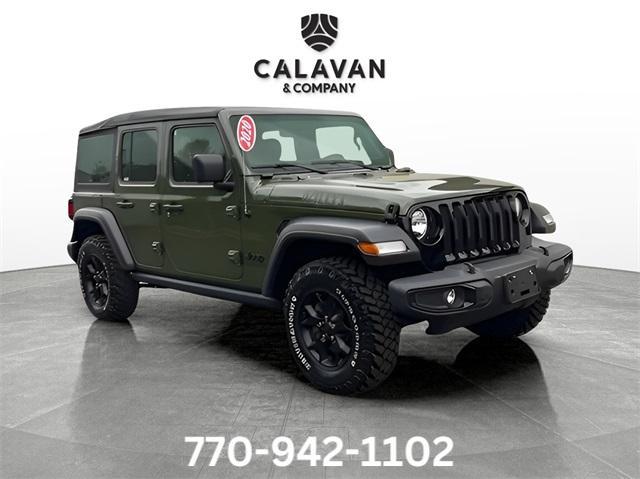used 2020 Jeep Wrangler Unlimited car, priced at $34,781