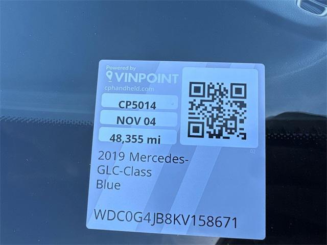 used 2019 Mercedes-Benz GLC 300 car, priced at $22,491