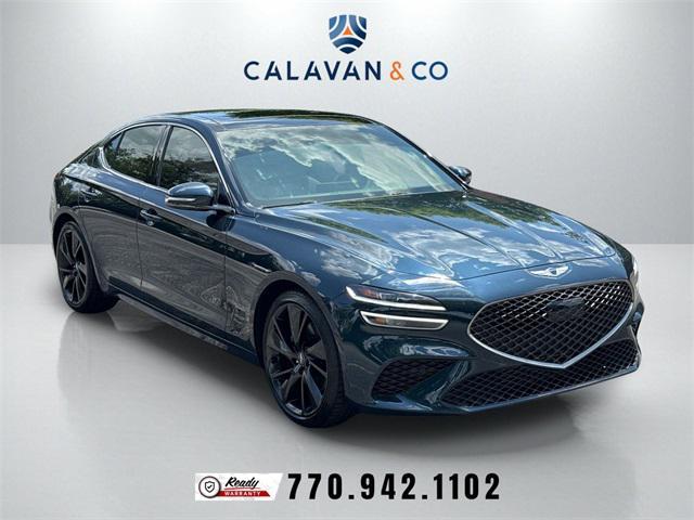 used 2023 Genesis G70 car, priced at $29,491