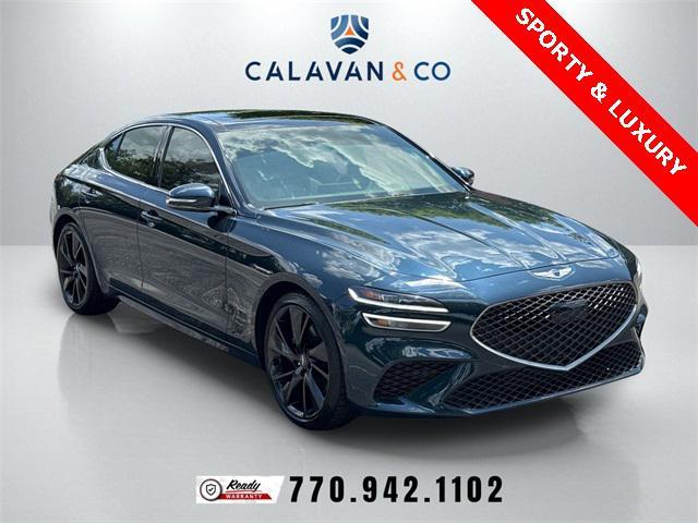 used 2023 Genesis G70 car, priced at $29,291
