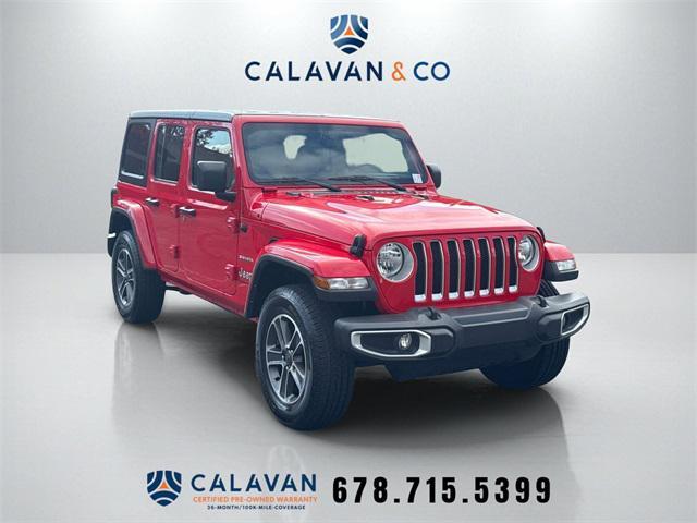 used 2023 Jeep Wrangler car, priced at $33,991