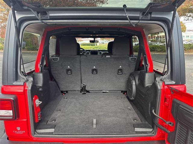 used 2023 Jeep Wrangler car, priced at $33,991