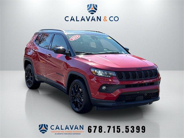 used 2024 Jeep Compass car, priced at $23,991