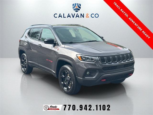 used 2023 Jeep Compass car, priced at $22,351