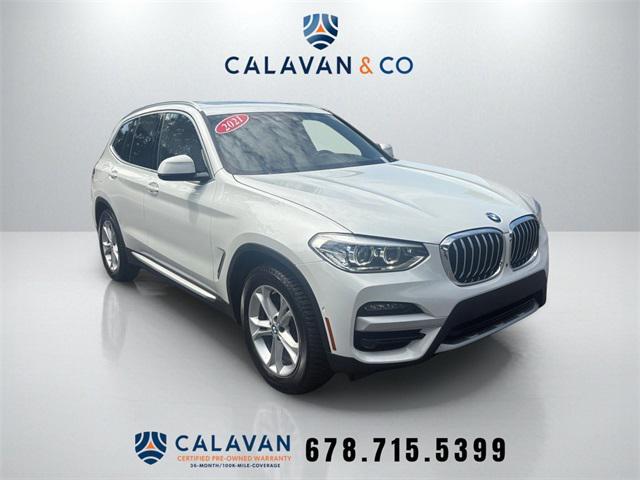 used 2021 BMW X3 car, priced at $24,391