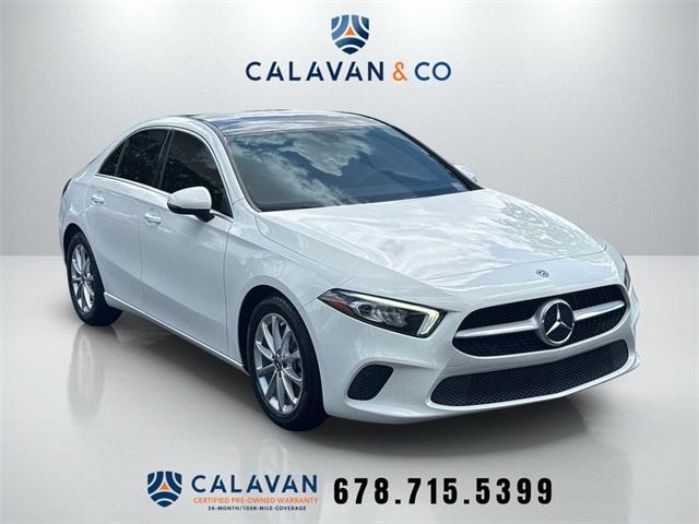used 2020 Mercedes-Benz A-Class car, priced at $25,491