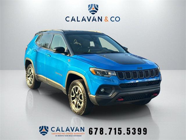 used 2024 Jeep Compass car, priced at $25,491
