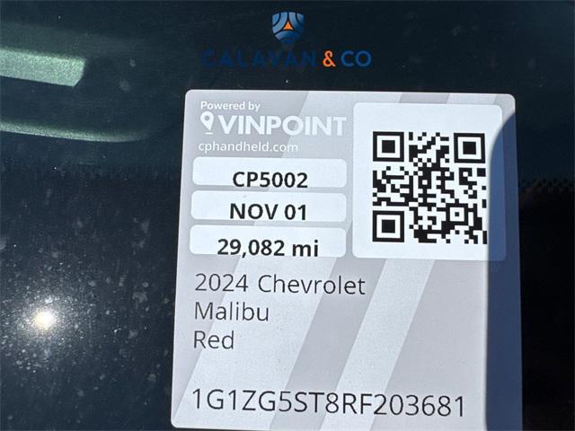 used 2024 Chevrolet Malibu car, priced at $23,991
