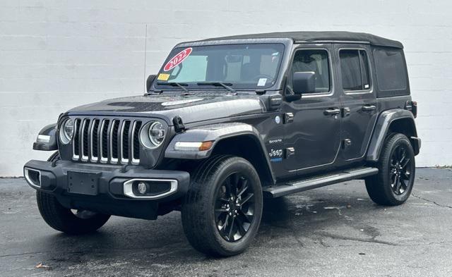 used 2021 Jeep Wrangler Unlimited car, priced at $35,491