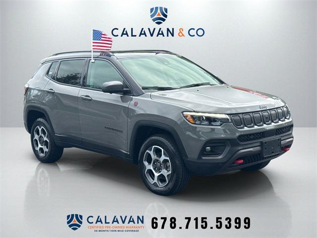used 2022 Jeep Compass car, priced at $21,313