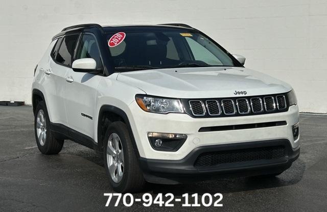 used 2020 Jeep Compass car, priced at $18,991