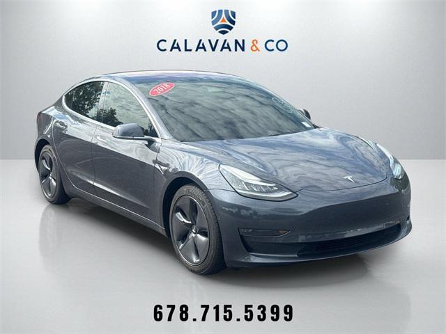 used 2018 Tesla Model 3 car, priced at $23,991