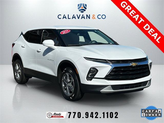 used 2023 Chevrolet Blazer car, priced at $23,391