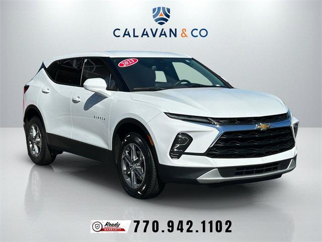 used 2023 Chevrolet Blazer car, priced at $23,491