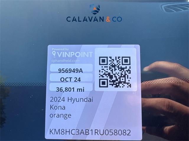 used 2024 Hyundai Kona car, priced at $20,991