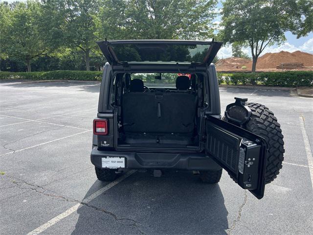 used 2021 Jeep Wrangler car, priced at $30,491
