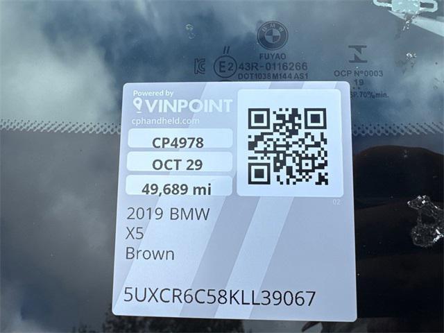 used 2019 BMW X5 car, priced at $30,991