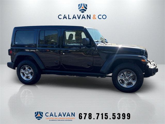 used 2021 Jeep Wrangler Unlimited car, priced at $27,991