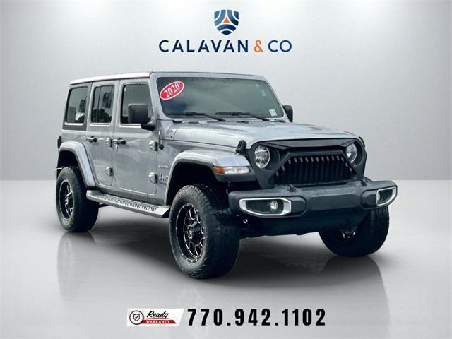 used 2020 Jeep Wrangler Unlimited car, priced at $34,539