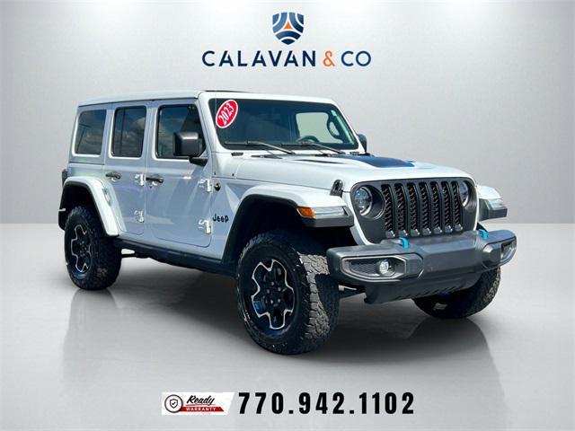 used 2023 Jeep Wrangler 4xe car, priced at $37,499