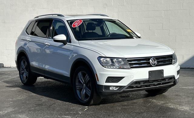 used 2021 Volkswagen Tiguan car, priced at $21,000