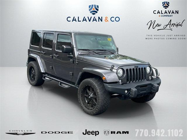 used 2017 Jeep Wrangler Unlimited car, priced at $25,491