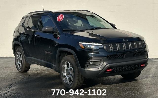 used 2022 Jeep Compass car, priced at $26,396