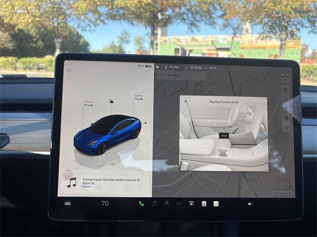 used 2022 Tesla Model 3 car, priced at $25,991