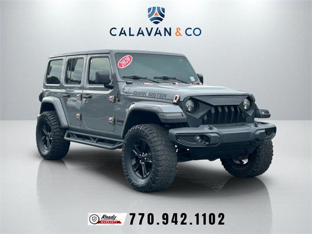 used 2020 Jeep Wrangler Unlimited car, priced at $33,800