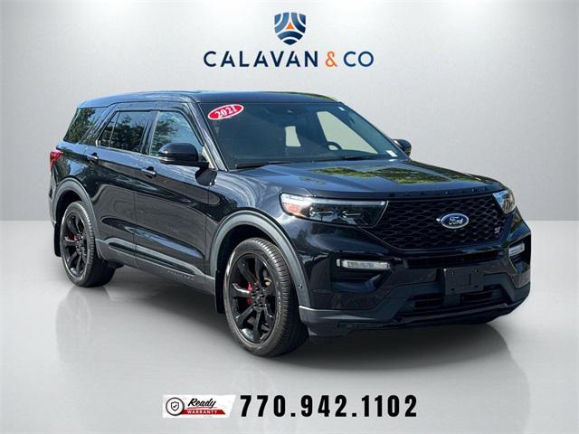 used 2021 Ford Explorer car, priced at $36,491
