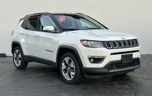 used 2021 Jeep Compass car, priced at $22,991