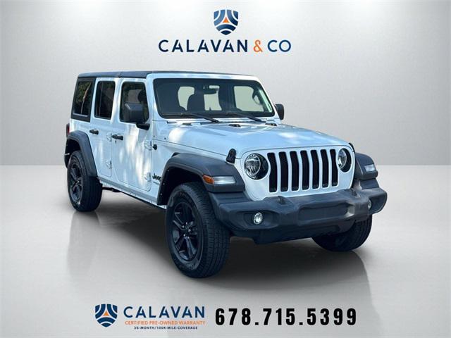 used 2021 Jeep Wrangler Unlimited car, priced at $29,351