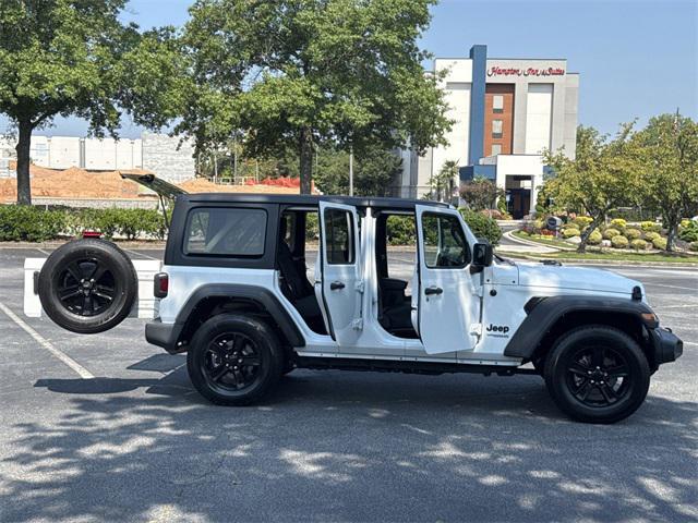 used 2021 Jeep Wrangler Unlimited car, priced at $29,351