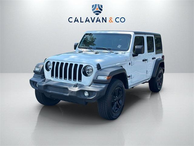 used 2021 Jeep Wrangler Unlimited car, priced at $29,351