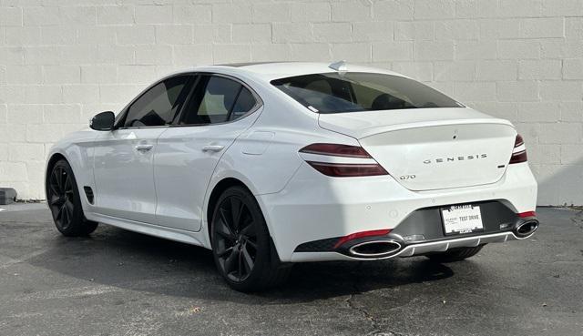 used 2022 Genesis G70 car, priced at $28,500