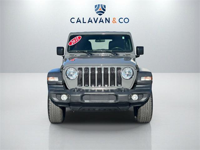 used 2021 Jeep Wrangler Unlimited car, priced at $37,500