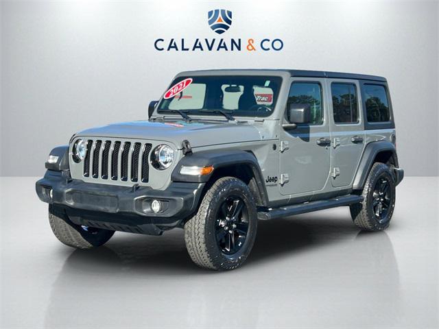 used 2021 Jeep Wrangler Unlimited car, priced at $37,500