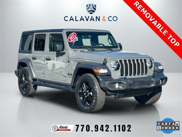 used 2021 Jeep Wrangler Unlimited car, priced at $30,491