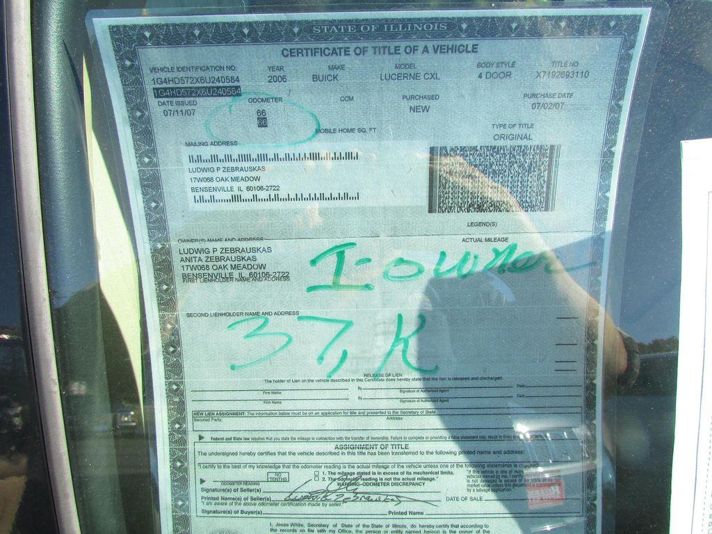 used 2006 Buick Lucerne car, priced at $9,995