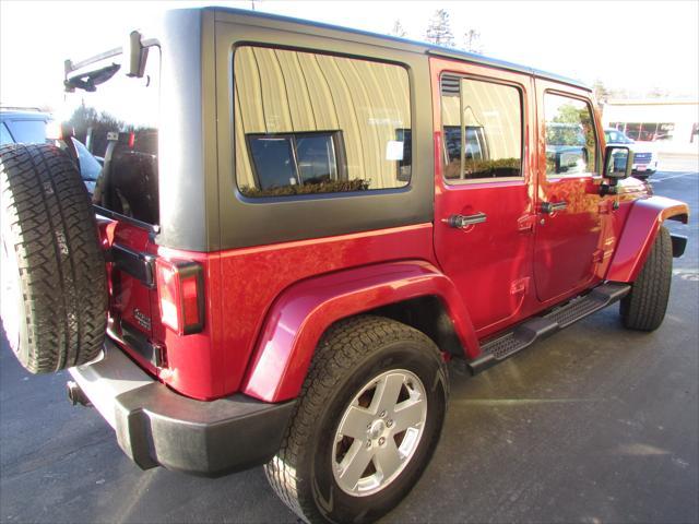 used 2012 Jeep Wrangler Unlimited car, priced at $15,999