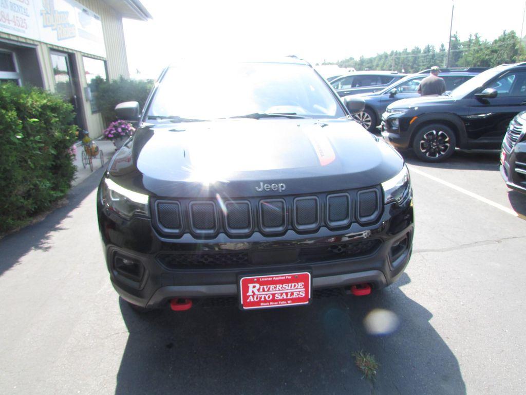 used 2022 Jeep Compass car, priced at $23,999