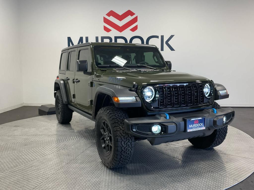 used 2024 Jeep Wrangler 4xe car, priced at $48,700