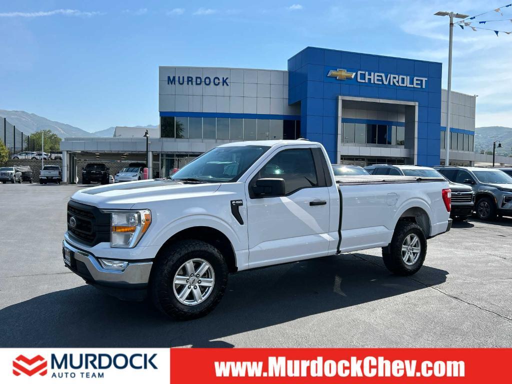 used 2021 Ford F-150 car, priced at $25,834