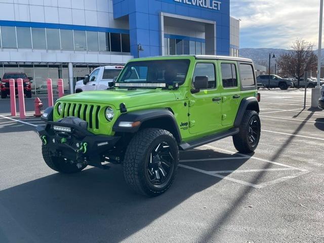 used 2021 Jeep Wrangler Unlimited car, priced at $32,900