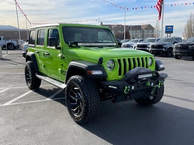 used 2021 Jeep Wrangler Unlimited car, priced at $32,900