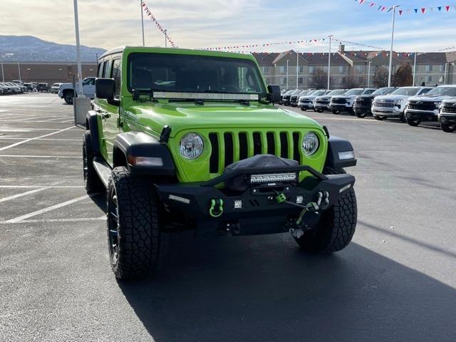 used 2021 Jeep Wrangler Unlimited car, priced at $32,900