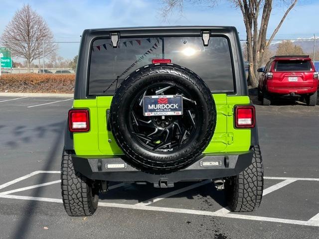 used 2021 Jeep Wrangler Unlimited car, priced at $32,900