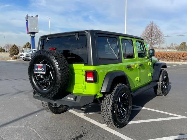 used 2021 Jeep Wrangler Unlimited car, priced at $32,900